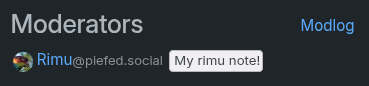 rimu note